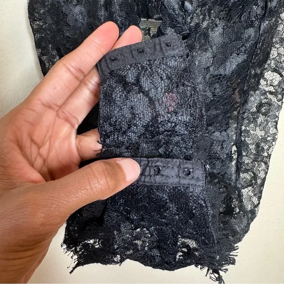 Vintage Victoria’s Secret Gold Label Lace Lingerie Teddy Romper - Picture 8 of 14